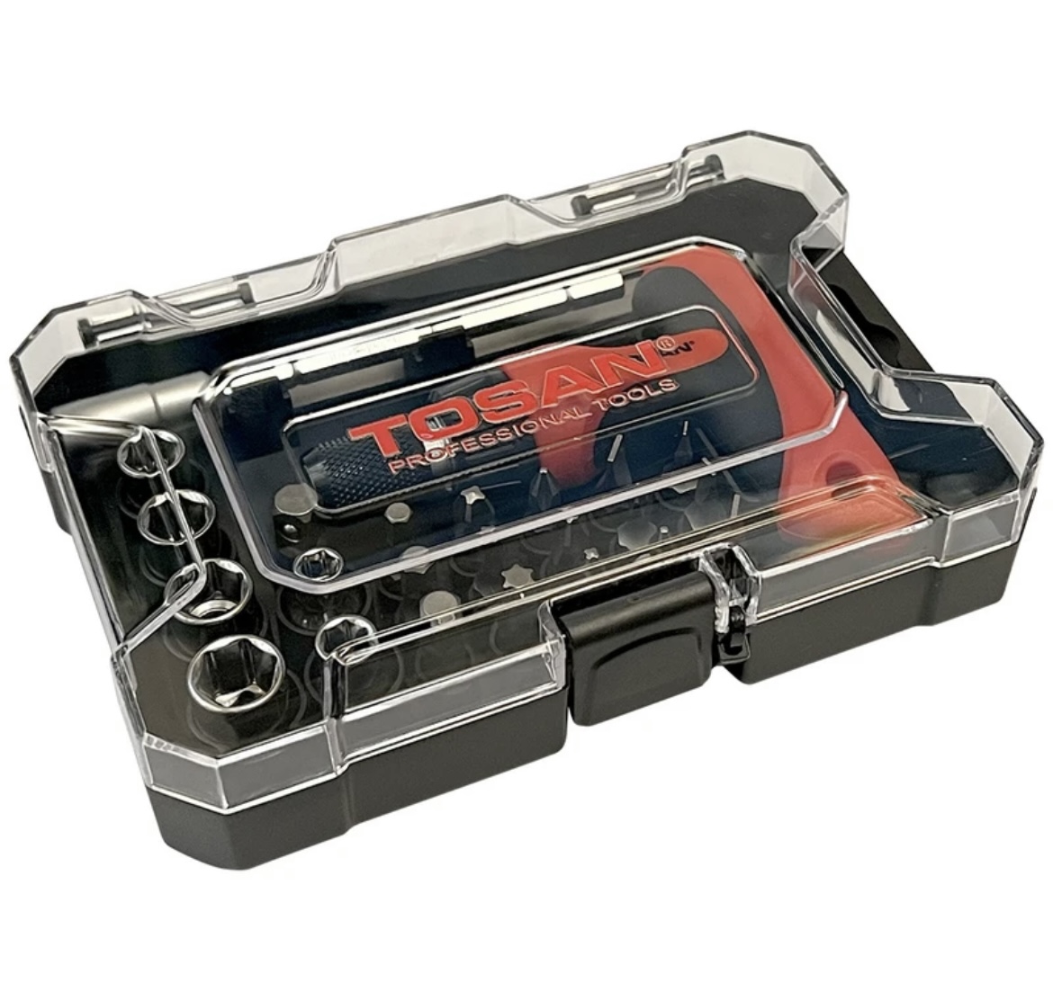 ست پیچ گوشتی و بکس توسن مدل T814-S24 - Image 3