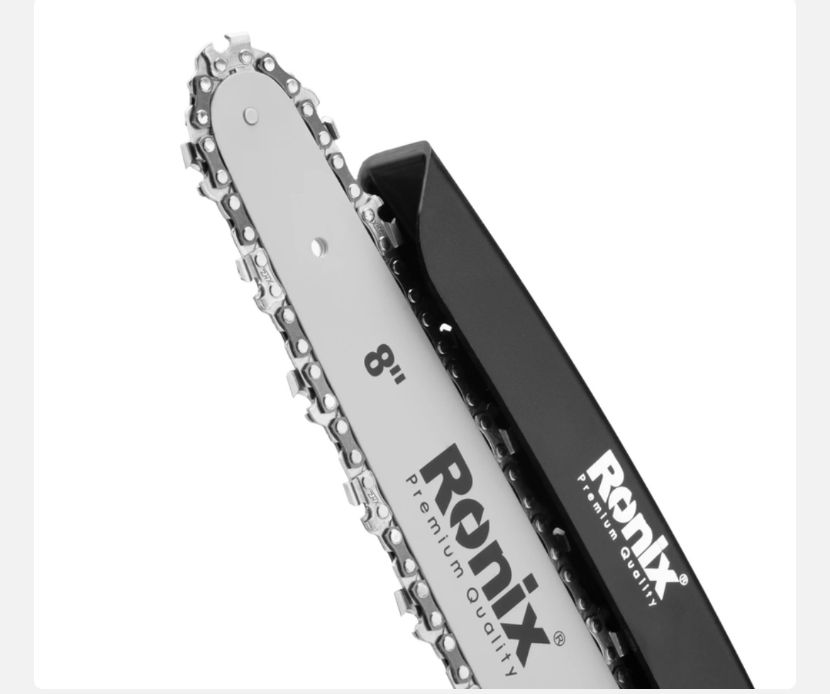 اره زنجیری شارژی 20ولت براشلس رونیکس مدل 8658 - Image 4