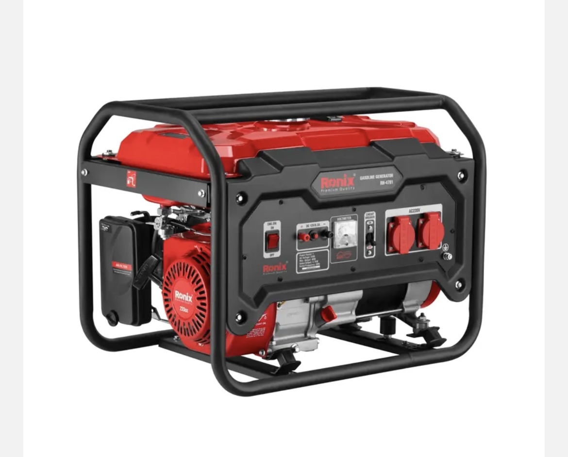 ژنراتور بنزینی 4000 وات رونیکس مدل RH 4781