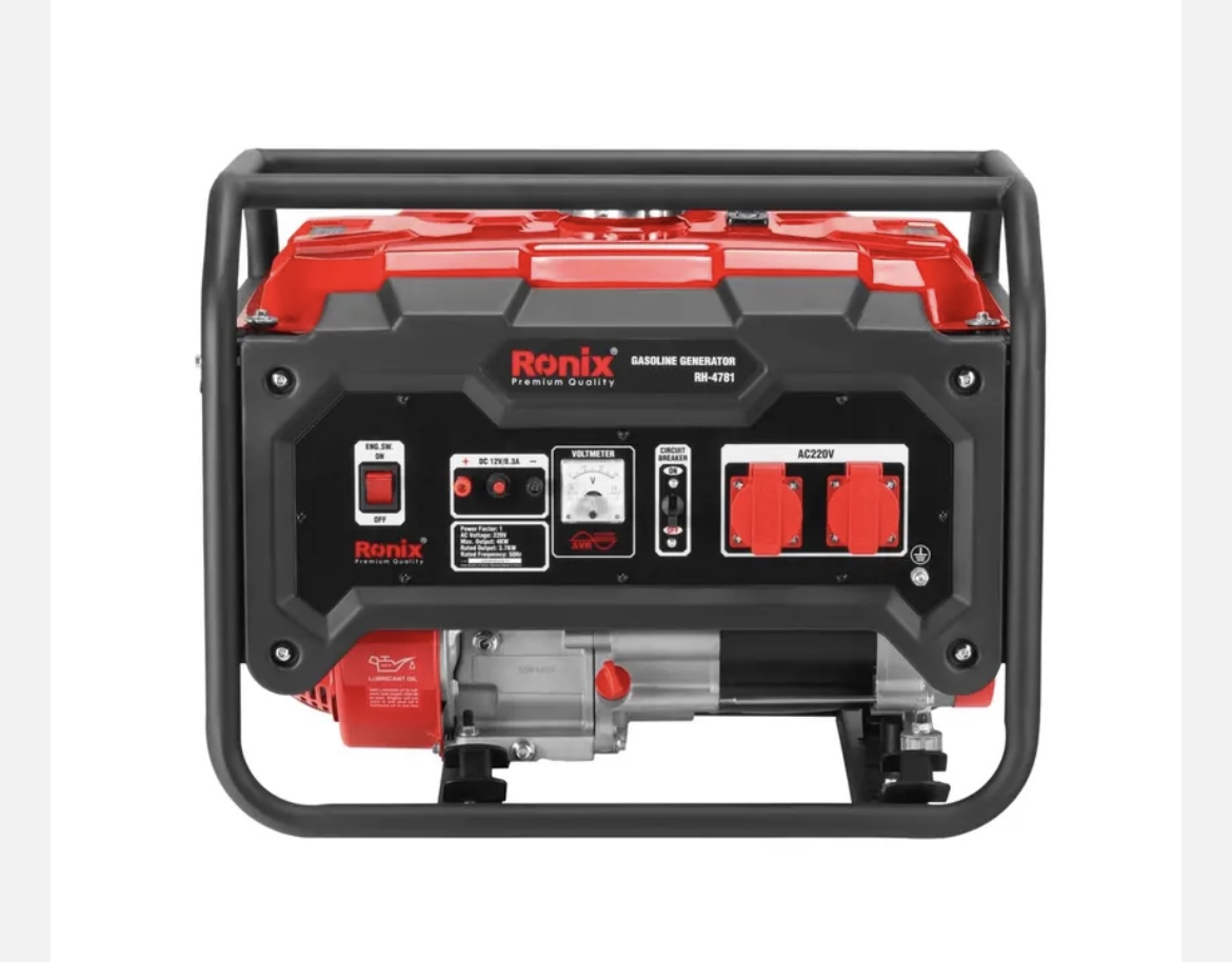 ژنراتور بنزینی 4000 وات رونیکس مدل RH 4781 - Image 3