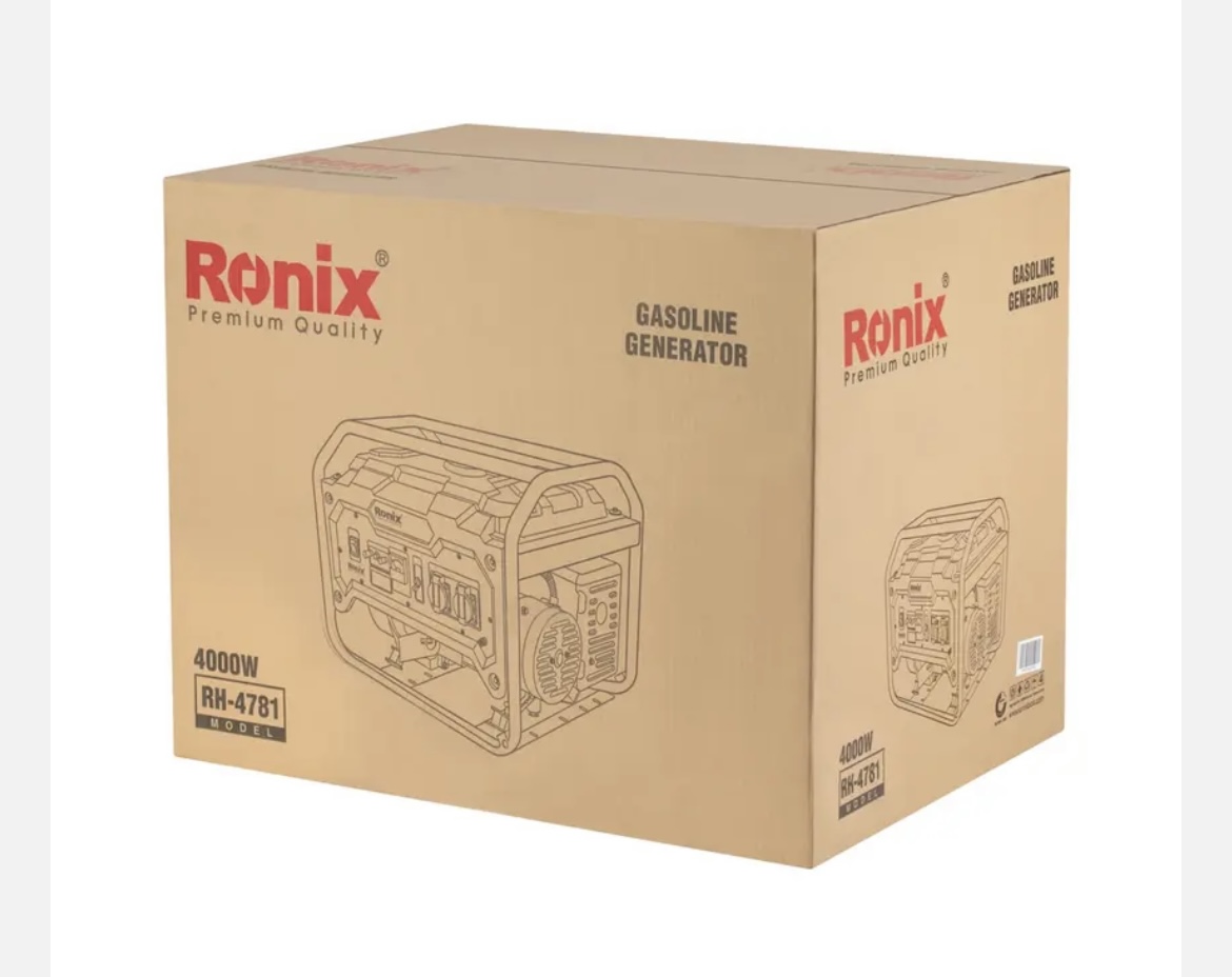 ژنراتور بنزینی 4000 وات رونیکس مدل RH 4781 - Image 2