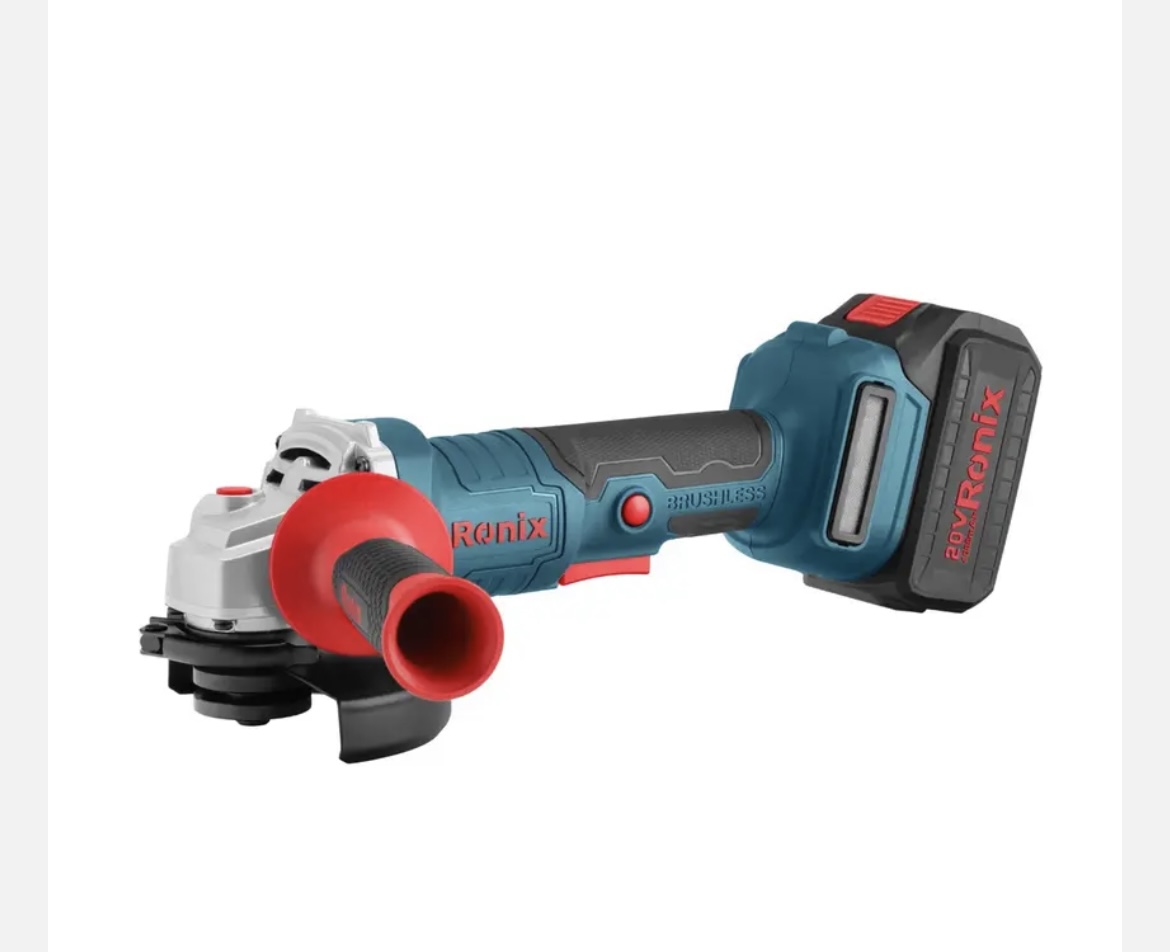 مینی فرز شارژی رونیکس مدل 8657 براشلس ۲۰ ولت