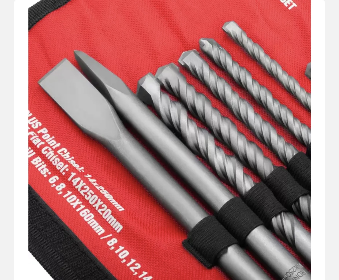 ست مته و قلم چهار شیار رونیکس مدل RH-5048 ۱۰ عددی - Image 3