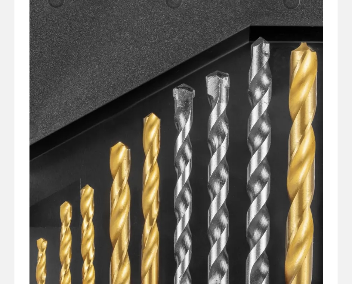 مجموعه 9 عددی مته آهن و بتن - Image 3