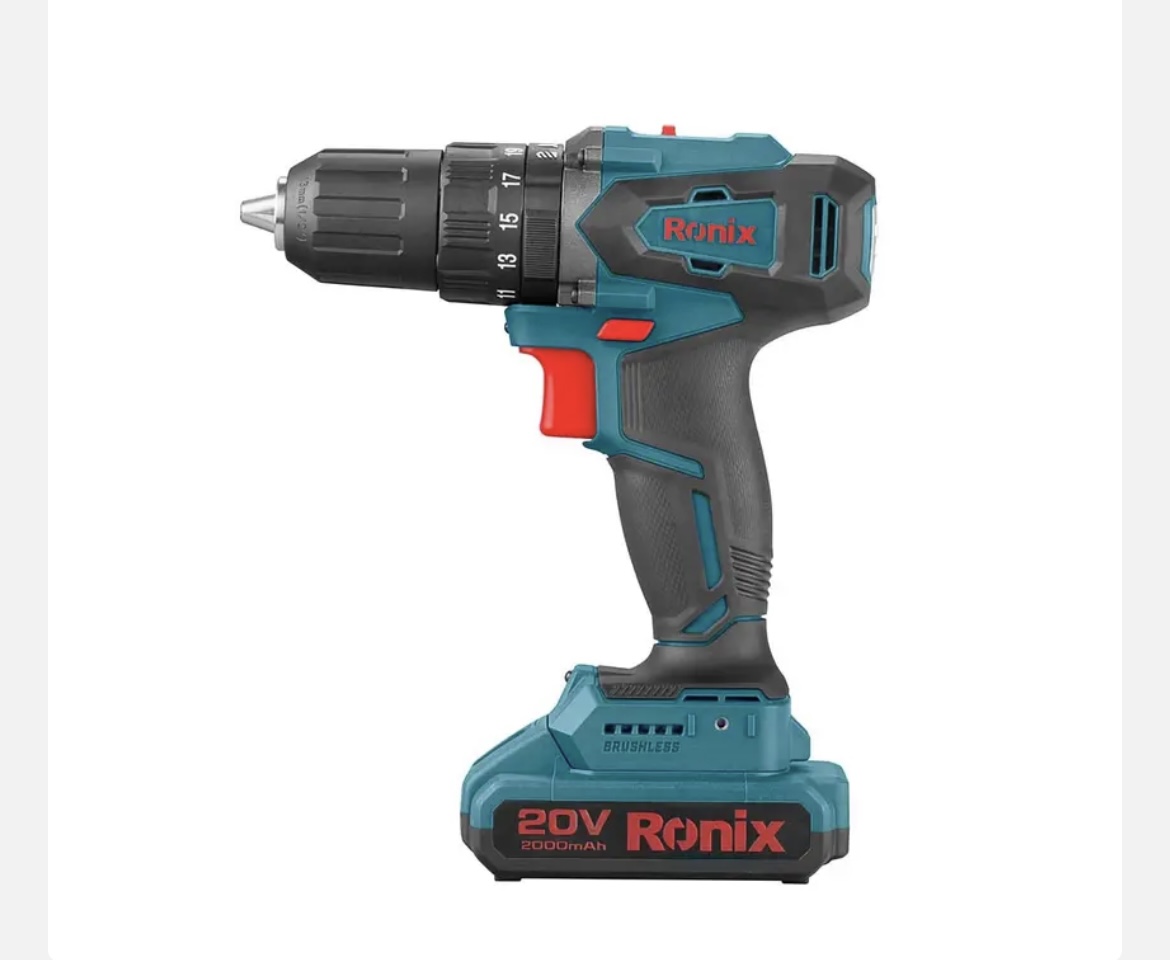 کیت دریل پیچ گوشتی چکشی شارژی رونیکس مدل 8900K