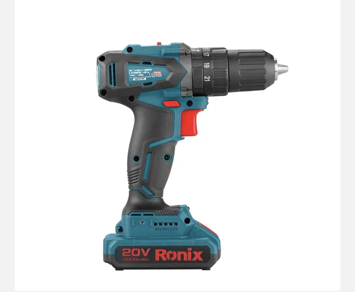 کیت دریل پیچ گوشتی چکشی شارژی رونیکس مدل 8900K - Image 4