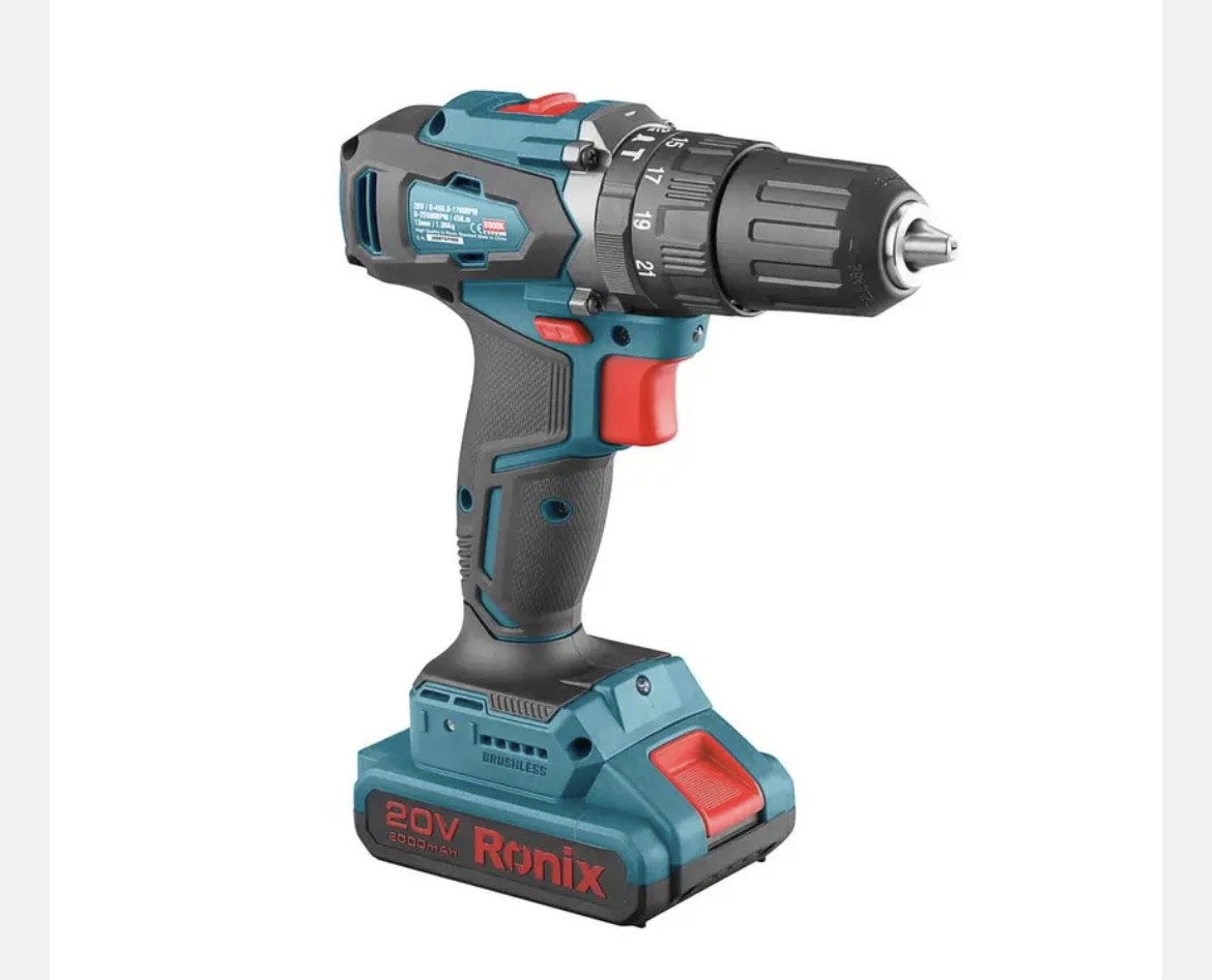 کیت دریل پیچ گوشتی چکشی شارژی رونیکس مدل 8900K - Image 3