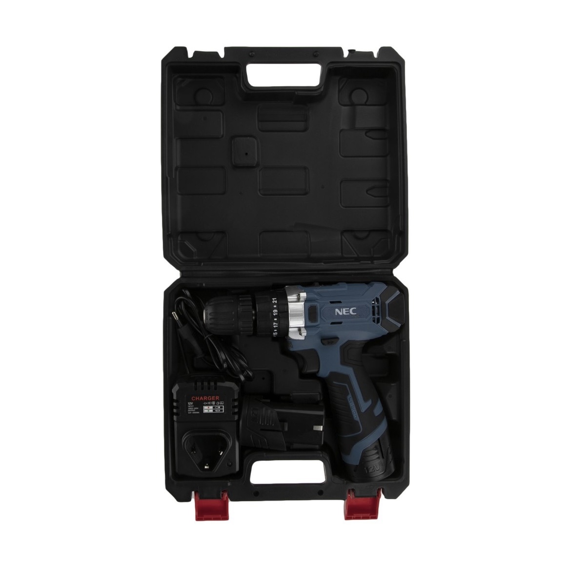 دریل شارژی ان ای سی مدل 1812 اتوماتیک ۱۲ ولت - Image 2