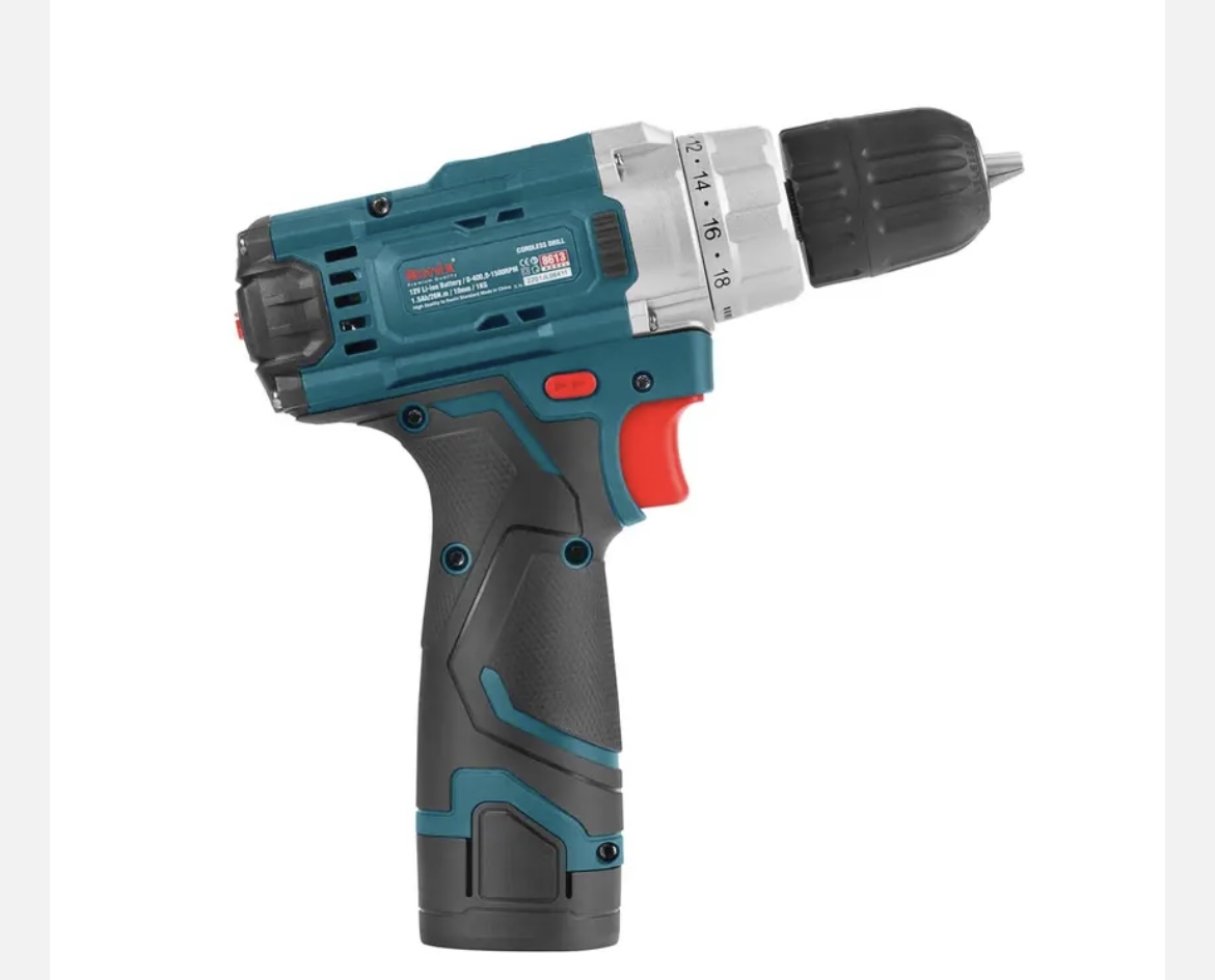 دریل پیچ گوشتی شارژی رونیکس مدل 8613 باتری لیتیوم ۱۲ ولت اتوماتیک - Image 2