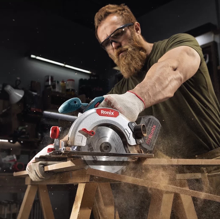 اره گردبر شارژی رونیکس 165 میلی متری مدل 8609 - Image 6