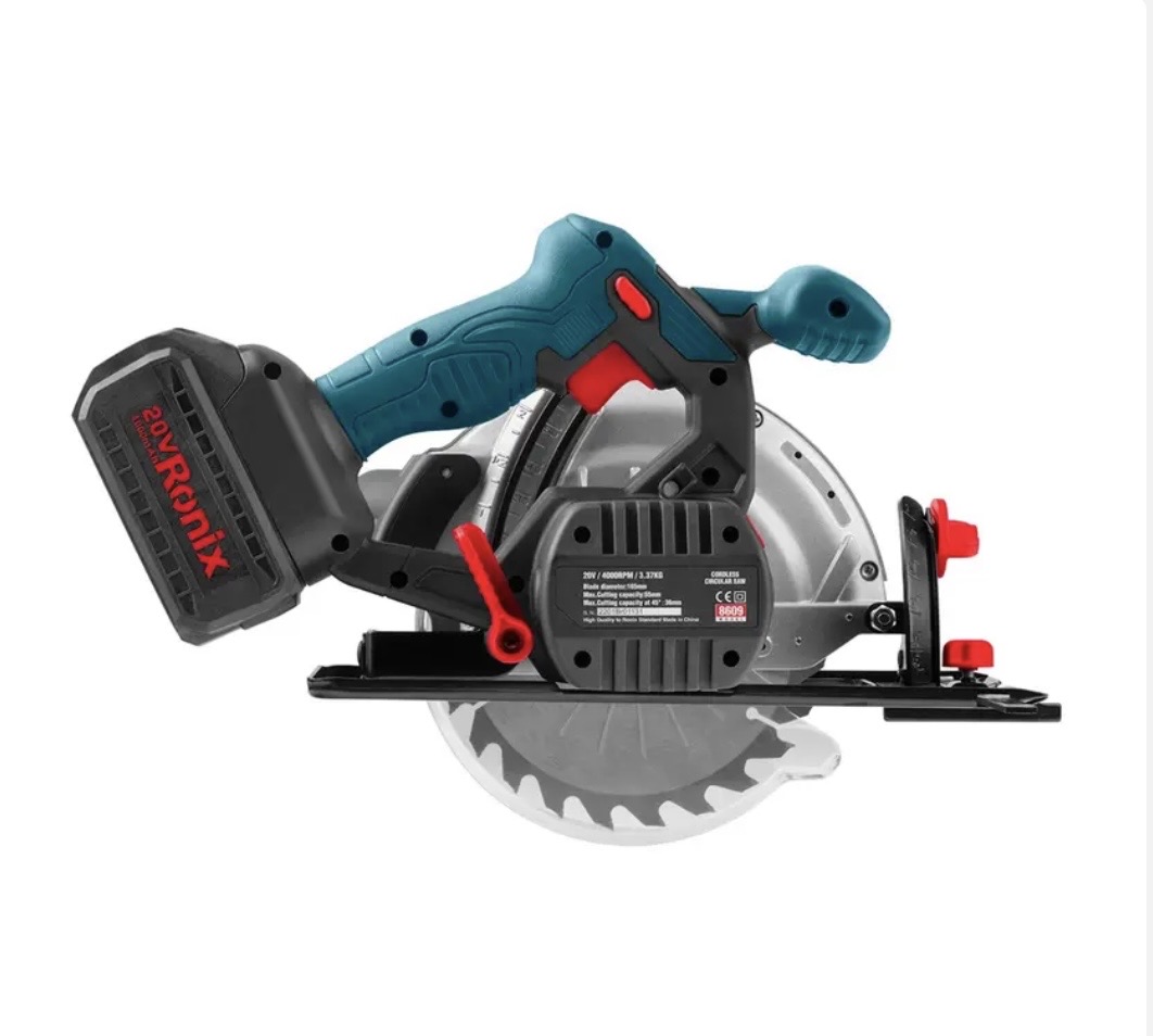 اره گردبر شارژی رونیکس 165 میلی متری مدل 8609 - Image 3