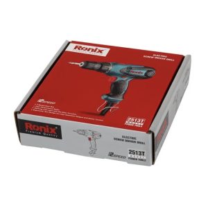 پیچ‌گوشتی برقی ترکمتردار دو سرعته رونیکس 2513T