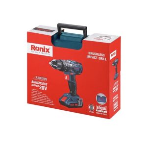 کیت دریل پیچ گوشتی شارژی رونیکس 20 ولت مدل 8905K