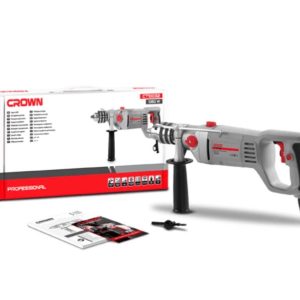 دریل گیربکسی 16 میلیمتر سه نظام آچاری کرون 1050وات مدل CT10032