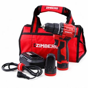 دریل شارژی زیمبرگ مدل PZB-3216 ظرفیت ۱۶ ولت براشلس