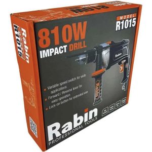 دریل چکشی 810 وات رابین R1015