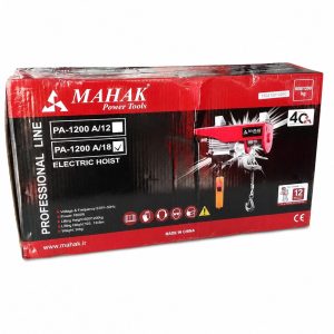 بالابر برقی محک مدل PA1200A ظرفیت ۱۲۰۰ کیلوگرم سایز ۱۲ متر